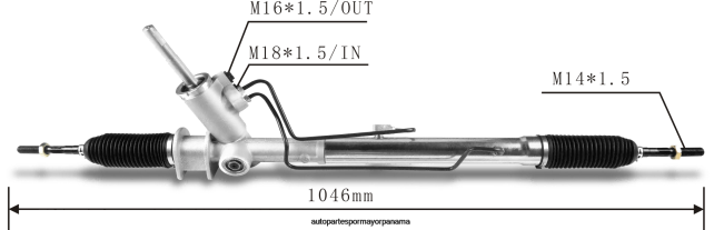 4R0L2688 CHEVROLET cremallera de dirección asistida 92098992 9062911 9005916 9013810 9063887 - Distribuidores De Repuestos De Motos En Panama