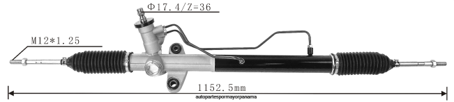 4R0L2809 DAIHATSU cremallera de dirección asistida 44200-bz142 - Venta De Repuestos Para Motos Panama