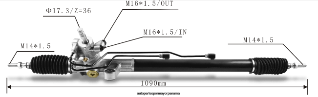 4R0L2524 HONDA Cremallera de dirección asistida 53601-sda-a04 53601-sda-a02 53601-sdd-a03 - Autopartes Panama