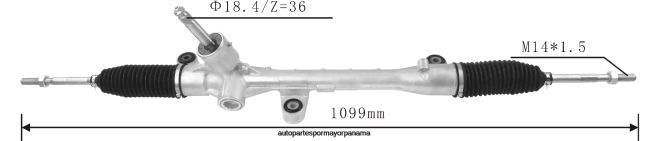 4R0L2528 HONDA cremallera de dirección asistida 53400-t7a-h02 53400-t7w-a02 53400-t8m-g02 71631-05910 - Distribuidores De Repuestos De Motos En Panama