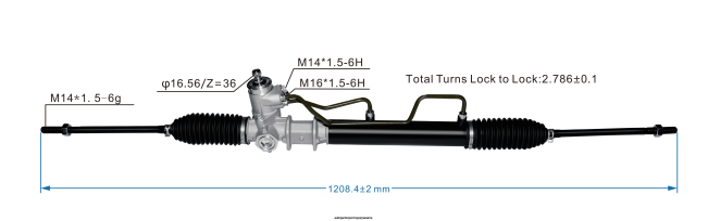 4R0L2731 HYUNDAI/KIA cremallera de dirección asistida 57700-29100 - Repuestos Motos Panama Zona Libre