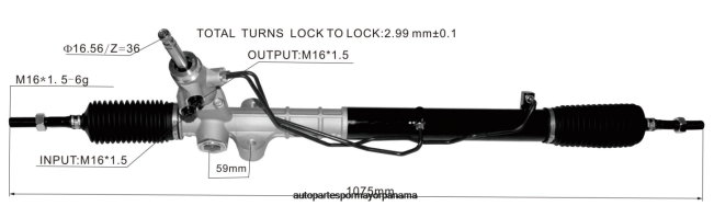 4R0L2750 HYUNDAI/KIA Cremallera de dirección asistida 57700-2s100 57700-2s000 - Distribuidora De Repuestos Para Motos Panama