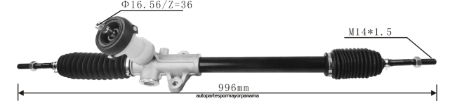 4R0L2758 HYUNDAI/KIA cremallera de dirección asistida 56500-1y501 - Distribuidores De Repuestos De Motos En Panama