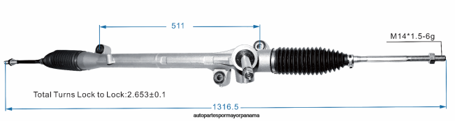 4R0L2648 MAZDA cremallera de dirección asistida k011-32-110m - Distribuidores De Repuestos De Motos En Panama