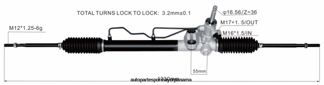 4R0L2558 MITSUBISHI cremallera de dirección asistida 4410a313 - Distribuidores De Repuestos De Motos En Panama