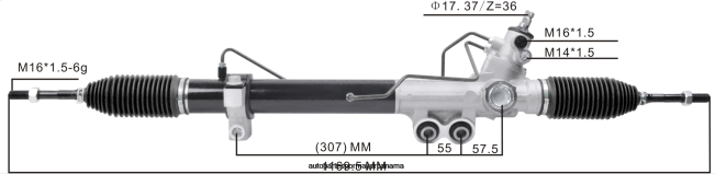 4R0L2567 NISSAN cremallera de dirección asistida 49001-4kh0a 49001-4kh1a 49001-4kd0a 49001-4kd1a - Venta De Repuestos De Motos En Panama