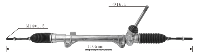 4R0L2587 NISSAN cremallera de dirección asistida 48001-jg00a 48001-jg00b - Venta De Repuestos De Motos En Panama