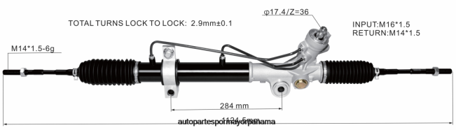 4R0L2596 NISSAN cremallera de dirección asistida 49001-9y200 - Repuestos De Motos Panama