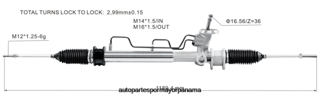 4R0L2651 PROTON/PERODUA cremallera de dirección asistida pw891905 pw825852 - Repuestos Motos Panama Zona Libre