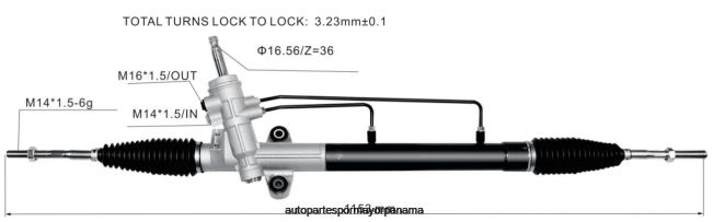 4R0L2653 PROTON/PERODUA cremallera de dirección asistida pw920775 - Repuestos De Autos Panama