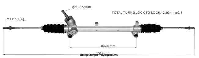 4R0L2831 ROEWE cremallera de dirección asistida 10138018 - Repuestos Motos Panama Zona Libre