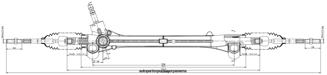 4R0L2452 TOYOTA Cremallera de dirección asistida 44250-52010 44250-52340 44250-52200 - Mayorista Repuestos De Motos