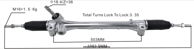 4R0L2457 TOYOTA cremallera de dirección asistida 45510-58080 - Venta De Repuestos De Motos En Panama