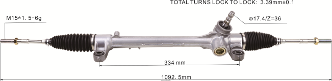 4R0L2478 TOYOTA cremallera de dirección asistida 45510-20100 - Distribuidores De Repuestos De Motos En Panama