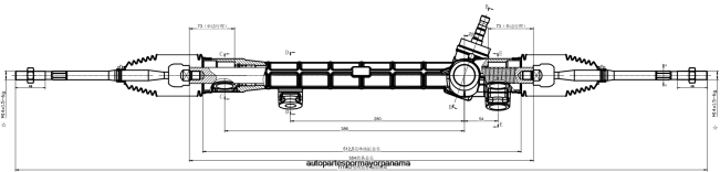 4R0L2479 TOYOTA cremallera de dirección asistida 45510-12290 - Venta De Repuestos Para Motos Panama