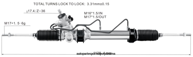 4R0L2481 TOYOTA cremallera de dirección asistida 44250-26040 44200-26341 - Repuestos Motos Panama Zona Libre