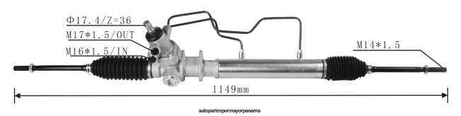 4R0L2502 TOYOTA cremallera de dirección asistida 44250-38010 - Mayorista Repuestos De Motos