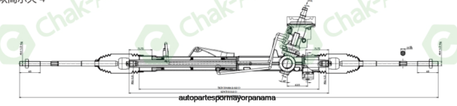 4R0L2428 VOLKSWAGEN cremallera de dirección asistida 5u1422055e - Distribuidores De Repuestos De Motos En Panama